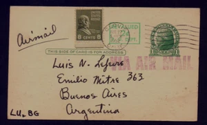 Unites States Printed postcard of 1 cents valued at 2 cents with private printin - Picture 1 of 2