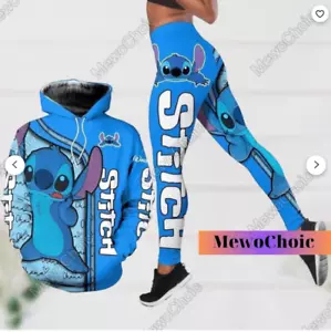 Cute Stitch 3D HOODIE HALLOWEEN GIFT CHRISTMAS GIFT BEST PRICE OVER PRINT - Picture 1 of 3