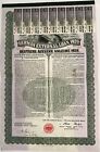 GERMANY 7% Dawes External Gold Bond $1000 1924 +coupons SCRIPOTRUST certified