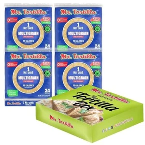 Mr. Tortilla Low Carb Tortilla Wraps Tortillas with Avocado Oil 96 Count - Picture 1 of 5