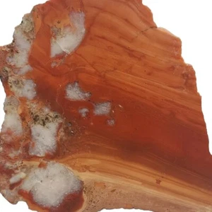 RED IMPERIAL JASPER SLAB ~75 grams/ rough agate cab rock Mexico - Picture 1 of 12