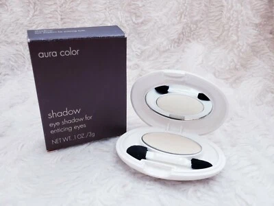 AURA SCIENCE Aura Color Eye Shadow Enticing Eyes IVORY NUDE .1 oz / 3 g NEW NIB - Image 1 of 4