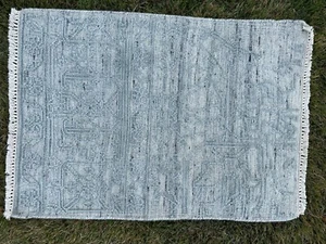 2x3 Rug,Vintage Rug, Mini Rug,Door Mat Rug, Handmade Rug, Small Rug,Bathroom Rug - Picture 1 of 5