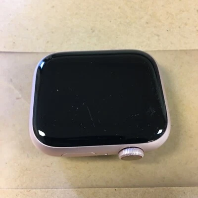 Apple Watch Series 9 45mm Cellular Pink Case w/ Pink Sport Band S/M MRMK3LL/A - Image 1 of 4