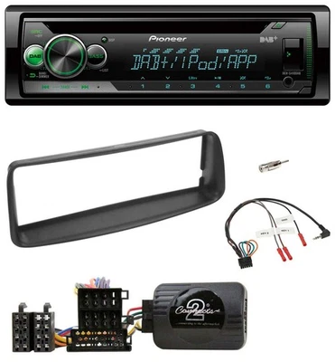 Pioneer USB MP3 DAB Lenkrad CD Autoradio für Peugeot 206 CC 1998-2002 - Bild 1 von 4