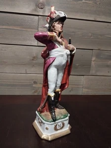Soldado de la Era Napoleón "Murat" 1261 Porcelana Capodimonte Por Di Pietro - Imagen 1 de 9