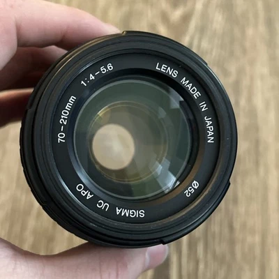 Объектив Sigma 70-210 мм f/4.0-5.6 Apo Canon Fd 35 мм пленочная камера объектив макро - Изображение 1 из 4