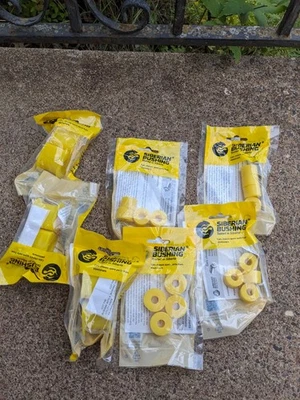 Siberian Mitsubishi Montero Gen 1 LWB Front Suspension Poly Bushing Complete Set - Image 1 of 2