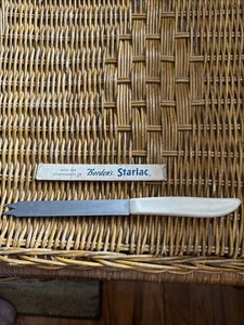 Vintage Buffet Knife Server Quikut Stainless Borden's Starlac 8 1/2" - Picture 1 of 3