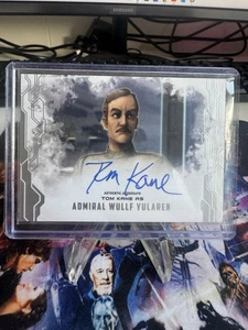 Tom Kane As Admiral Wullf Yularen - 2017 Topps Star Wars Masterwork #Mab-Tk - Picture 1 of 2