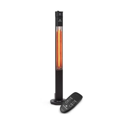 Calefactor Infrarrojo Terraza Calefactor Jardín Calefacción Oscilación Temporizador 2000 W - Imagen 1 de 4