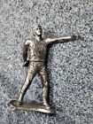  Vintage 1990 Pewter Michael Ricker USA Olympic Discus Thrower Figurine 5 7/8"