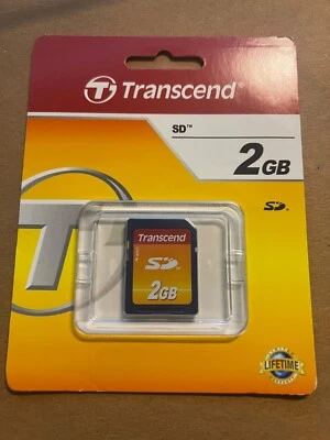 Transcend 2GB SD Memory Card (TS2GSDC)  #3192 - Image 1 of 2