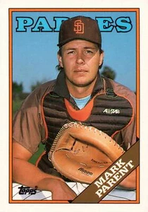 1988 Topps Traded # 80T Mark Parent San Diego Padres - Picture 1 of 2