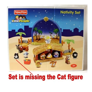 Fisher Price Little People Nativity Set with Lights & Sounds (No Cat figure) - Picture 1 of 1