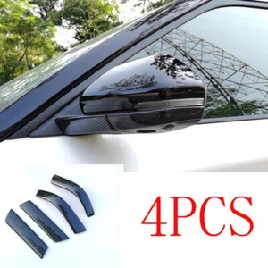 Carbon Fiber Rearview Mirror Cover Trim 4pcs For Ford Explorer 2020-2021 - Picture 1 of 4