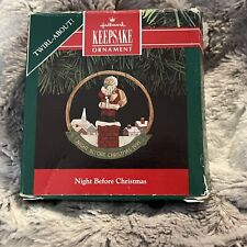 Hallmark Keepsake Twirl - About Ornament - The Night before Christmas - 1991