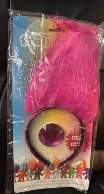 Diadema Trolls Rosa con Gema Nueva Halloween ENVÍO GRATUITO Foto 1 de 2