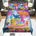 Trolls Characters And The Roller Skating Shoes Quilt Duvet Cover Set Soft