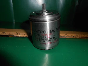 5205-03 MOTOR DE EJE SUNBEAM NUEVO STOCK ANTIGUO - Imagen 1 de 4