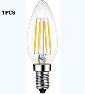 B11 LED Candelabra Bulbs 5.5W 60W Eq E12 Base 2700K Dimmable Warm White 650LM - Picture 1 of 7
