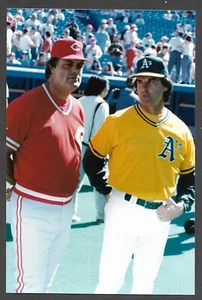 1991 ASG Tony LaRussa & Lou Piniella UNSIGNED 4 x 6 ORIGINAL SNAPSHOT PHOTO #8 - Picture 1 of 1