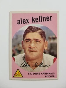 Tarjeta de béisbol Alex Kellner 1959 Topps #101 St. Louis Cardinals - Imagen 1 de 2