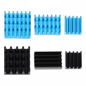 6 Pcs Kühlkörper Motherboard Aus Aluminium Eloxieren Von Kühlkörpern - Bild 1 von 12