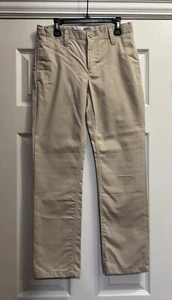NWOT Old Navy Boys Skinny Pants Adjustable Waist Sz 12 Khaki School Play - Picture 1 of 15