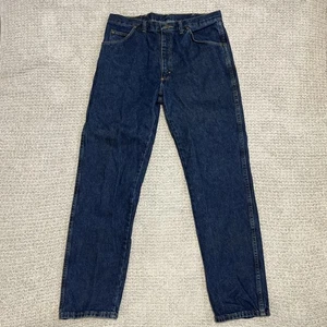 Vintage Wrangler Jeans Herren 36x32 Cowboy Dark Wash Made In USA - Bild 1 von 5