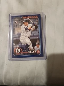 2024 Topps Series 2 - Austin Wells #624 Royal Blue (RC) Yankees - Bild 1 von 2
