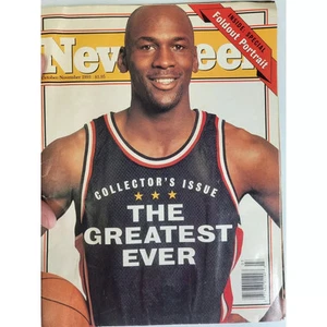 Newsweek MICHAEL JORDAN, The Greatest Ever October/November 1993 Issue - Picture 1 of 7