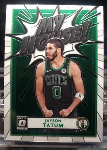 JAYSON TATUM 2020-21 Optic #1 My House NBA Boston Celtics Pallacanestro - Foto 1 di 2