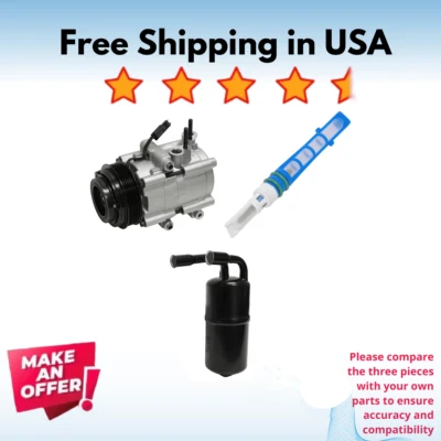 Kit Compresor Aire Acondicionado Ford Mustang 2007-2009 Foto 1 de 4