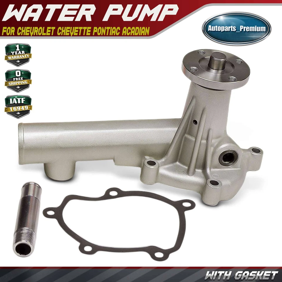Bomba de agua del motor para Chevrolet Chevette Pontiac Acadian 1976-1987 T1000 81-87 Foto 1 de 4