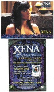 Xena Warrior Princess Seasons 4 and 5 Promo Trading Card P4 Rittenhouse 2001 NM