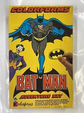 Vintage/New : BATMAN "Colorforms" ADVENTURE SET @ Detective Comics DC 1989