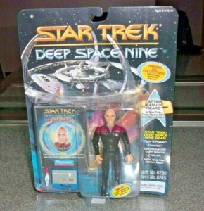 1994 Playmates Star Trek Deep Space Nine Captain Picard Action Figure Space Caps - Picture 1 of 2