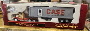 ERTL Case 1948 Peterbilt with Van Trailer 1/87 HO - Picture 1 of 2