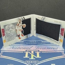Dwyane Wade 2014-15 Panini Preferred Playbook /99 Dual Game Worn Jersey Booklet