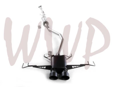 Sistema de silenciador central de escape de acero inoxidable 17-21 Honda Civic Sport escotilla 1.5T FK7 Foto 1 de 3