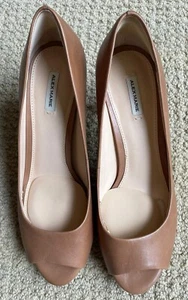 Alex Marie Women's Peep Toe Pumps Size 9 M Brown Heels - Picture 1 of 3