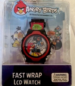 ANGRY BIRDS " AIM HIGH " LCD WATCH - Picture 1 of 4
