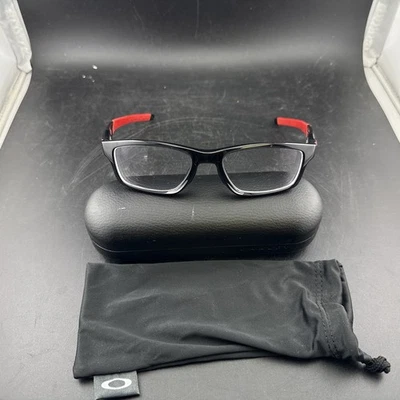 Oakley Crosslink 53-17-137 OX8090 Polished Black And Red - Frames Only - Image 1 of 4