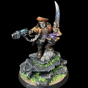 Games Workshop Officio Prefectus Commissar Warhammer 40K Astra Militarum painted - Picture 1 of 6
