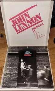 VTG (8)+1 ORIGINAL JOHN LENNON ALBUM VINYL LP PLASTIC ONE BAND SHAVED FISH LOT - Picture 1 of 20