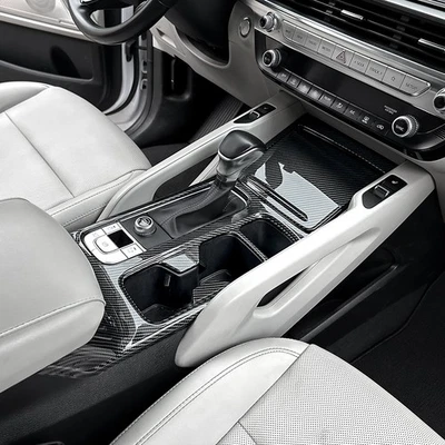 Cubierta del panel de cambio de marchas de consola central de afinación para KIA Telluride 2020-2025 Foto 1 de 4