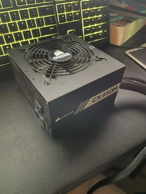 Corsair CX450M 450W Semi Modular Power Supply - Image 1 of 2