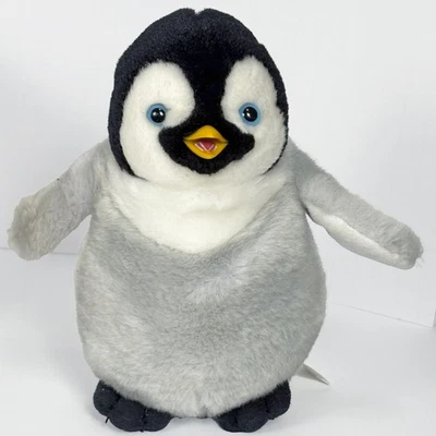 Peluche de pingüino MUMBLE 8" Thinkway/WB FELIZ PIES original de colección, más raro sin pajarita Foto 1 de 4