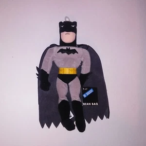 Vintage 1998 Warner Bros Batman Super Hero Plush Stuffed Animal Kids Toys - Picture 1 of 7